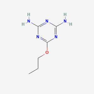 s-Triazine, 2,4-diamino-6-propoxy-