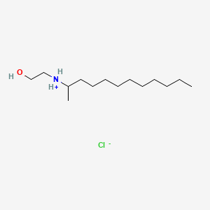 2-((1-Methylundecyl)amino)ethanol hydrochloride