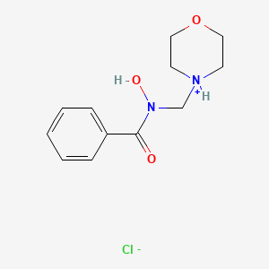 N-Morpholinomethylbenzohydroxamic acid hydrochloride