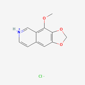 4-Methoxy-1,3-dioxolo(4,5-g)isoquinoline hydrochloride