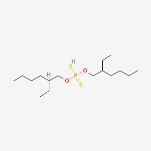 Phosphorodithioic acid, O,O-bis(2-ethylhexyl) ester