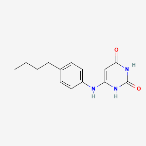 Uracil, 6-(p-butylanilino)-