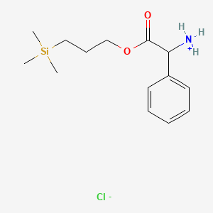 DL-2-Phenylglycine 3-trimethylsilylpropyl ester hydrochloride