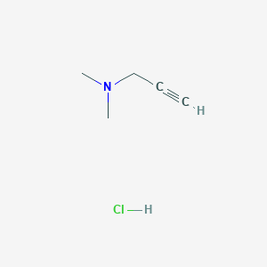 N,N-Dimethylprop-2-yn-1-amine--hydrogen chloride (1/1)