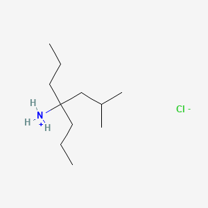 2-Methyl-4-propyl-4-heptanamine hydrochloride