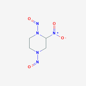 2-Nitro-1,4-dinitrosopiperazine