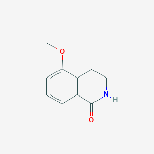 molecular formula C10H11NO2 B137520 5-甲氧基-3,4-二氢异喹啉-1(2H)-酮 CAS No. 129075-49-6