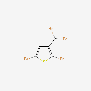 2,5-Dibromo-3-(dibromomethyl)thiophene