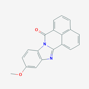 7H-Benzimidazo[2,1-a]benz[de]isoquinolin-7-one, 11-methoxy-