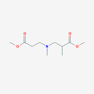 Methyl 3-[(3-methoxy-3-oxopropyl)-methylamino]-2-methylpropanoate