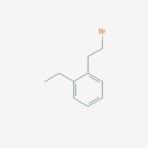 molecular formula C10H13B B1375231 1-(2-Bromoethyl)-2-ethylbenzene CAS No. 812631-87-1