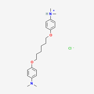 4,4'-(Hexamethylenedioxy)bis(N,N-dimethylaniline) hydrochloride