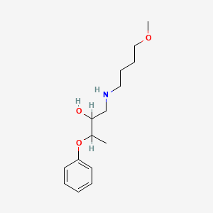 2-Butanol, 1-(4-methoxybutyl)amino-3-phenoxy-