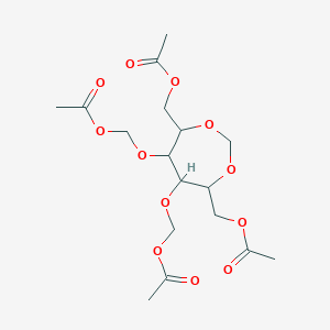 1,3-Dioxepane-4,7-dimethanol,5,6-bis[(acetyloxy)methoxy]-,diacetate(9ci)