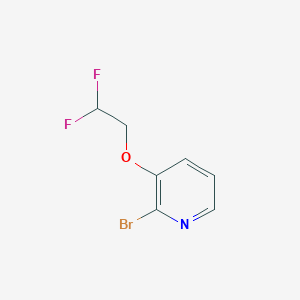 B1375253 2-Bromo-3-(2,2-difluoroethoxy)pyridine CAS No. 1484400-67-0