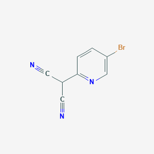 5-Bromo-2-(dicyanomethyl)pyridine