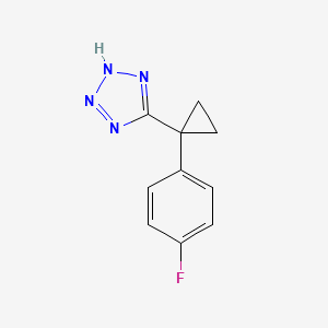 5-(1-(4-fluorophenyl)cyclopropyl)-2H-tetrazole