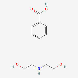 Benzoic acid;2-(2-hydroxyethylamino)ethanol