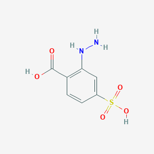 Benzoic acid, 2-hydrazino-4-sulfo-