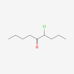 molecular formula C9H17ClO B13753045 4-Chlorononan-5-one CAS No. 61295-53-2