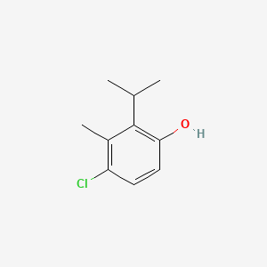 B13753053 4-Chloro-2-isopropyl-m-cresol CAS No. 50992-43-3