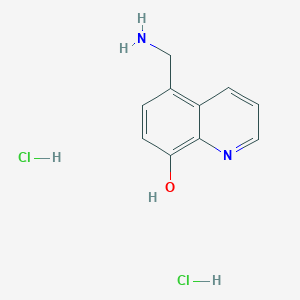 molecular formula C10H12Cl2N2O B1375306 5-Aminomethylquinolin-8-ol dihydrochloride CAS No. 103040-80-8
