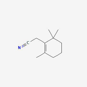 1-Cyclohexene-1-acetonitrile, 2,6,6-trimethyl-