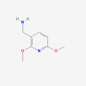 molecular formula C8H12N2O2 B1375323 (2,6-Dimethoxypyridin-3-yl)methanamine CAS No. 851773-56-3