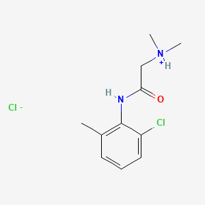 6'-Chloro-2-(dimethylamino)-o-acetotoluidide, hydrochloride