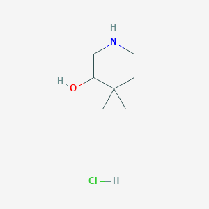 B1375347 6-Azaspiro[2.5]octan-4-OL hydrochloride CAS No. 955028-68-9