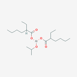 Aluminum, bis(2-ethylhexanoato-kappaO)(2-propanolato)-