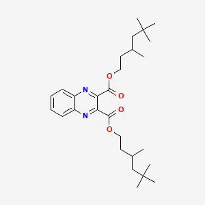 Bis(3,5,5-trimethylhexyl) quinoxaline-2,3-dicarboxylate