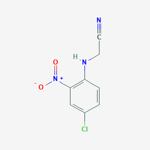 2-(4-Chloro-2-nitroanilino)acetonitrile