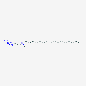 2-Azidoethyl-hexadecyl-dimethylazanium