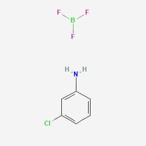 Boron, (3-chlorobenzenamine-kappaN)trifluoro-, (T-4)-