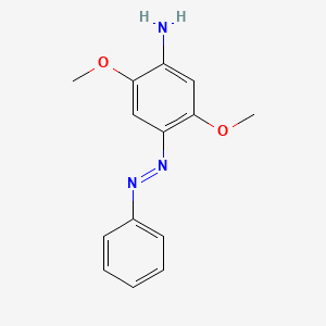 4-Amino-2,5-dimethoxyazobenzene