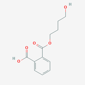 molecular formula C12H14O5 B137539 4-Hydroxybutylphthalate CAS No. 17498-34-9