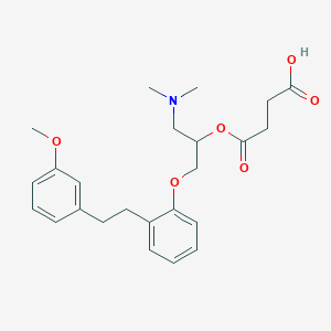 molecular formula C24H31NO6 B137540 Sarpogrelate CAS No. 125926-17-2