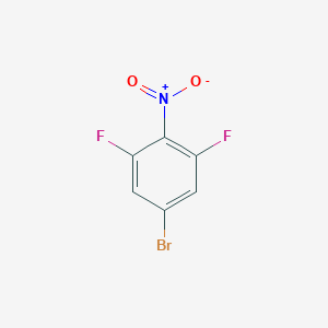 molecular formula C6H2BrF2NO2 B137541 5-Bromo-1,3-difluoro-2-nitrobenzene CAS No. 147808-42-2