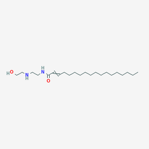 N-[2-(2-hydroxyethylamino)ethyl]octadec-2-enamide