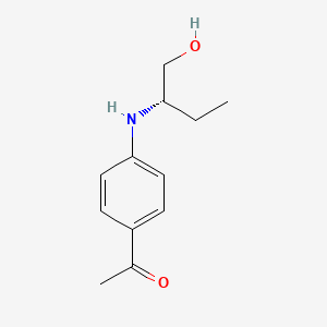 (S)-1-[4-(1-Hydroxymethylpropylamino)phenyl]ethanone