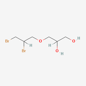 3-(2,3-Dibromopropoxy)propane-1,2-diol