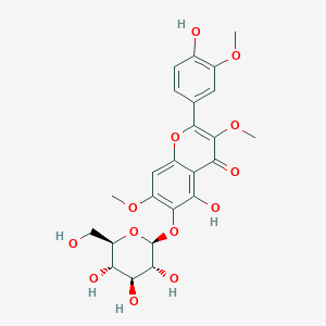 molecular formula C24H26O13 B13754332 chrysosplenosid-C 