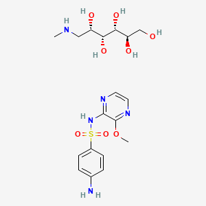 Sulfalene N-methylglucamine salt