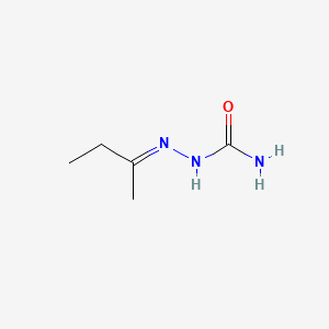 Methyl ethyl ketone semicarbazone