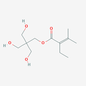 2-Propenoic acid,2-methyl-,1,1'-[2,2-bis[[(2-methyl-1-oxo-2-propen-1-yl)oxy]methyl]-1,3-propanediyl]ester