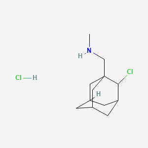 2-Chloro-N-methyl-1-adamantanemethanamine hydrochloride