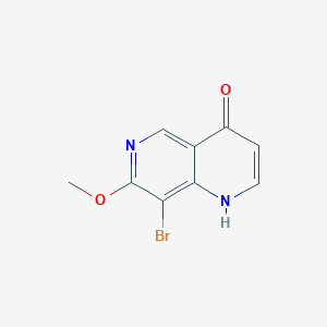 8-Bromo-7-methoxy-1,6-naphthyridin-4(1H)-one