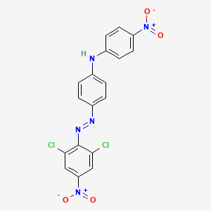 4-[(2,6-Dichloro-4-nitrophenyl)azo]-N-(4-nitrophenyl)aniline