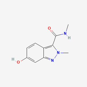 6-hydroxy-N,2-dimethyl-2H-indazole-3-carboxamide